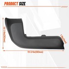2023 Toyota Tacoma Rear Bumper End Cap Compatible With Ecotric Bumper End Cap