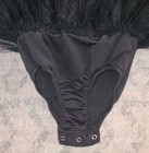 Only Little Once Black Tulle Leotard Tutu Dress  Sleeveless  Size 8  Ballet