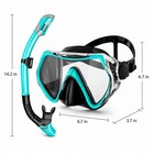 Snorkeling Gear For Adults  Snorkel Mask Adult Snorkel Set  Anti-fog Scuba Divin