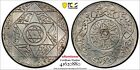 Morocco Silver Ah1314 1896  2-1 2 Dirhams Paris Pcgs Unc Det  Lec-140 y  11 2 0 