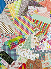 Lot Of 6 X 6 Mixed Scrapbook Paper   Cardstock Card Making Junk Journal Supplies