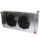 3 Row Radiator fan Shroud For Chevrolet C1500 2500 K1500 R20 V8 1988-1999 Spawon