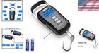 Digital Fishing Scale 110lb Backlit Lcd Luggage Tape Storage Function