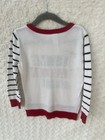 Beautees    let Me Take An Elfie    Ugly Christmas Sweater Kids Girls Size 5 Striped