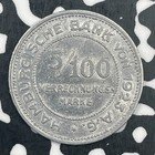 1923 Germany Hamburg 5 100 Mark Notgeld Lot f8297