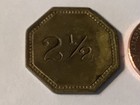 20th Century 2 1 2 Cent Trade Token From New Orleans Good Condition