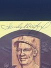 National Baseball Hall Of Fame Sandy Koufax Signed Postcard Jsa Dodgers