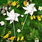 Diy Pinwheels Craft For Kids Blank White Color Your Own Pinwheels Paper Craft 