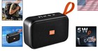 Portable Bluetooth Speaker With Deep Bass  Tf Card   Usb Support For Outdoors