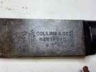 Vintage Collins   Co  Legitimus No  1055 Machete With Original Leather Scabbard