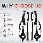 Rear Control Arms Sway Bar Links   Shocks Kit For Ford Escape 2013-2019