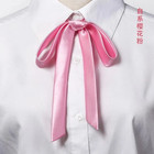 Satin Bow Tie Gambler Western Cowboy Necktie Ribbon For Wedding Men Shirts Suit