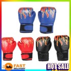 2pcs Kids Boxing Gloves Pu Leather Kickboxing Gloves Breathable For Punching Bag