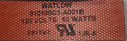 Watlow 010100c1-a001b Silicone Rubber Heater  Flexible Pad 120v 50w 1  X 10 
