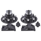 8 X 6 5 Lug 8000lb Shipping Container Wheels  Bolt-on Spindle Kit New       pair