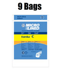 9 Type C Vacuum Cleaner Bags For Eureka Style C Mighty Mite Canister Bag
