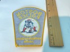 Boston Police Massachusetts Super Bowl Champs Collector Patch New Full Size