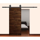 Vintage Strap Industrial Wheel Steel Sliding Barn Wood Door Hardware