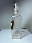 Antique Pharmacy Apothecary Whitall Tatum Glass Bottle Pat 1889 - Gold Label