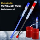 Battery Powered Electric Fuel Transfer Pump Portable Gas Oil Liquid Pump