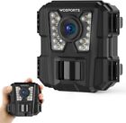 Wosports G100 Mini Trail Camera 1080p Waterproof Hunting Cam With Night Vision