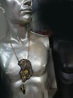 Necronomicon Talisman Cthulhu Seal Sigil Occult Amulet Pendant Black Magic Jewel