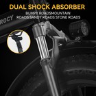 20  Fat Tire Ebikes Folding Electric Bike 750w 48v Battery 7 Speed For Adults