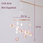 Butterfly Crib Mobile Butterfly Mobile For Crib Baby Mobile For Girls Nursery   