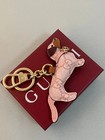 Gucci Charm Handmade Pink Dog Keychain Gift Key Chain With New Box