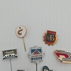 Vintage Soviet Russian Starya Russia Ussr Collectible Pin Back Lot Of 7