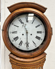 Antique Swedish Hand Painted Grandfather Banjo Clock