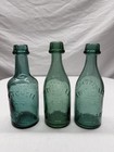 Antique Lot X3 1860 s Twitchell Tophat Squat Soda Bottles - Philadelphia  Pa