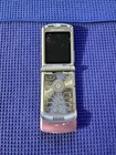 Motorola Razr V3 Pink Flip Phone     Vintage Cell Phone     Untested  Sold As-is
