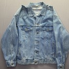 Vintage Tracy Lawrence Autographed Denim Jacket Signed Usa Made 90s Country Xl