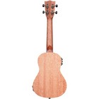 Kala Burled Meranti Concert Acoustic Electric Ukulele Natural