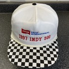 Vintage Indianapolis 500 97 Hat Cap Snapback Checkered Flag Kruse International