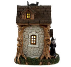 Lemax  Wanda s Cottage   34079 Halloween Spooky Town Village Lighted Table  New