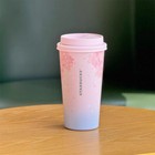 Authentic Starbucks China 2025 Sakura Pink And Blue 15oz Ss Tumbler Cup