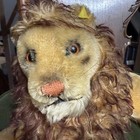Vintage 1950-60s Steiff Mohair  leo  Lion W  Ear Tag And Button No Defects