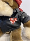 Dan Dee Collector s Choice I Wuff You Biker Bull Dog Plush 20  Tall