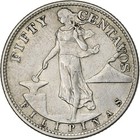   1201604  Philippines  50 Centavos  1945  San Francisco  Silver  Ef  Km 183