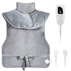 Extra Large Electric Heating Pad Wrap For Neck Shoulders Back Warm Pain Relief