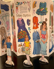 Mary Poppins Whitman Paper Dolls Walt Disney Productions 1964 Jane   Michael