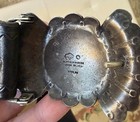 Stunning Buffalo Dancer Taos Silver Dollar Half Dollar   Dime Concho Belt