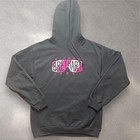 Bret Hart Hitman Wwe Hoodie Mens Small Unisex Pink Black Wrestling Pullover