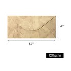 Vintage Envelopes - Classic Aged Envelopes In 6 Unique 48 Vintage Envelopes