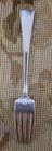 Antique Durgin  gorham  Colfax Sterling Silver  Dinner Fork  7 1 8    45 G Mono S
