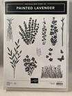 Painted Lavender Stamp Set   Dies Stampin Up Flowers Foliage Purple 2508