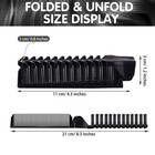 10 Pcs Portable Travel Folding Comb Brush Combo Compact Foldable Hair Brush Pock