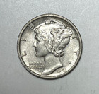 1943-s 10c Mercury Dime Higher Grade 90  Silver